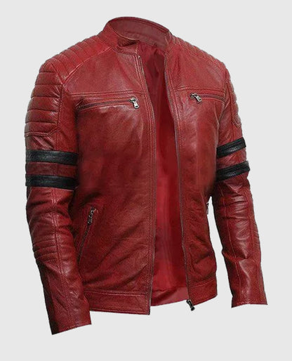 Fight Club Tyler Durden Retro Leather Jacket