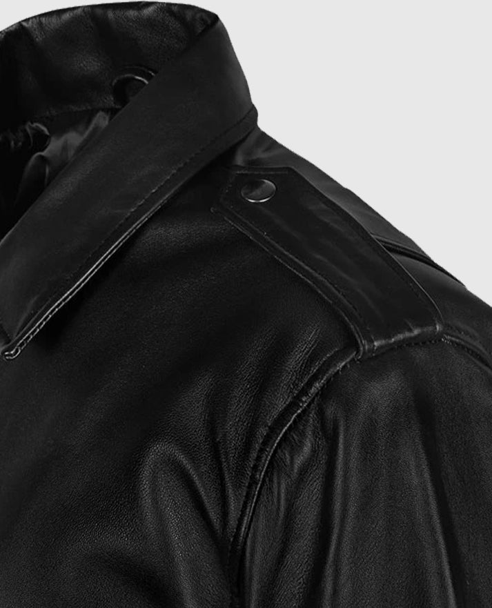 Men's Flight Bomber A2 Leather Jacket