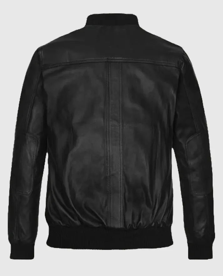 X-Men Ryan Reynolds Black Leather Jacket