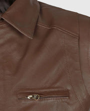 Men's Hunter Leather Bomber Jacket