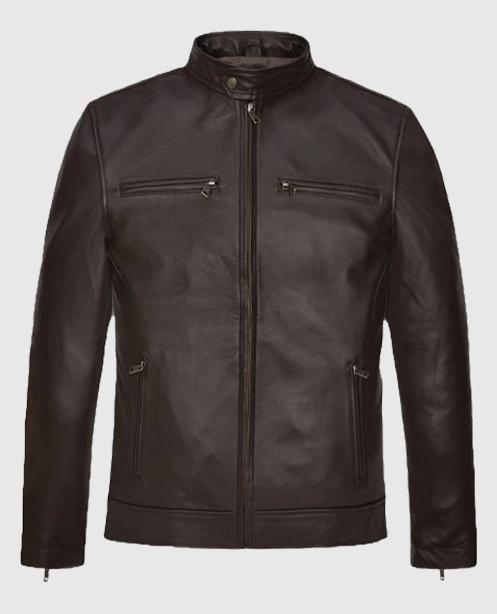 Jason Beghe Chicago P.D. Hank Voight Leather Jacket