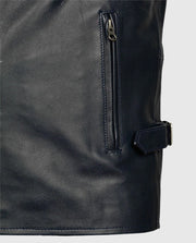 Vin Diesel Fast And Furious 6 Blue Leather Jacket
