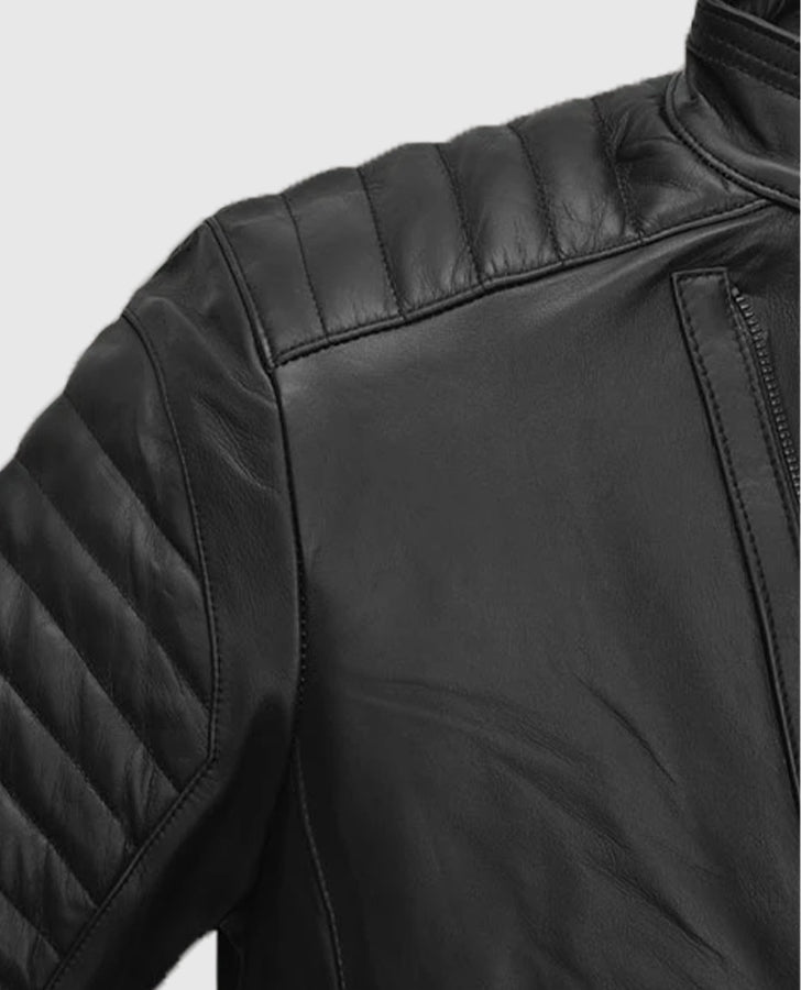 Fast & Furious Vin Diesel Black Leather Jacket