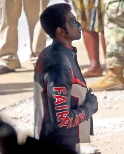 Mister Terrific Superman Leather Jacket
