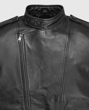 Kevin Hart Black Leather Jacket