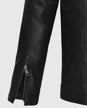 Matt Damon Black Leather Jacket