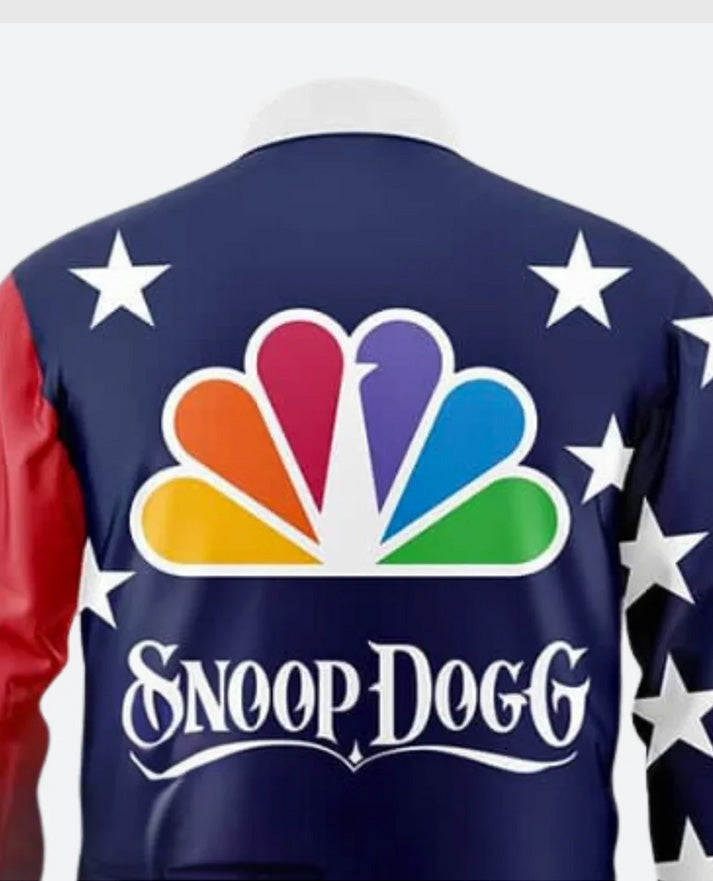 U.S. Olympic 2024 Snoop Dogg Leather Jacket