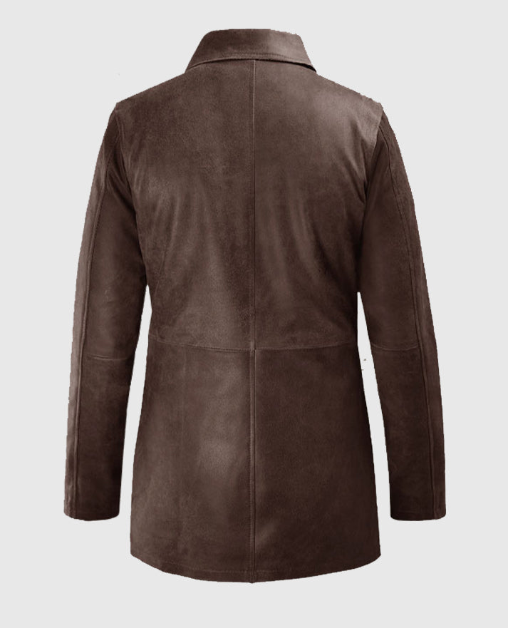 Supernatural Jensen Ackles Leather Trench Coat