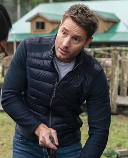 Tracker 2024 Justin Hartley Blue Jacket