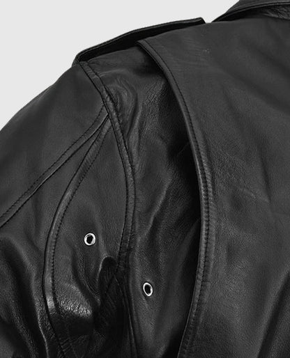 Bruno Mars Black Biker Leather Jacket