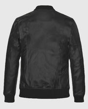 Chris Evans Bomber Leather Jacket