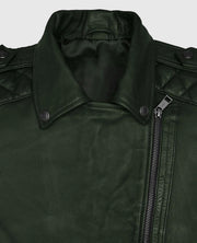 Victoria Justice Spanish Green Leather Jacket