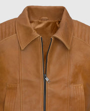 Jenna Ortega Finestkind Brown Leather Jacket