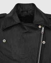 Bella Thorne Black Leather Jacket