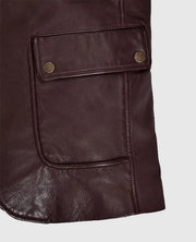Robert Downey Jr Leather Blazer