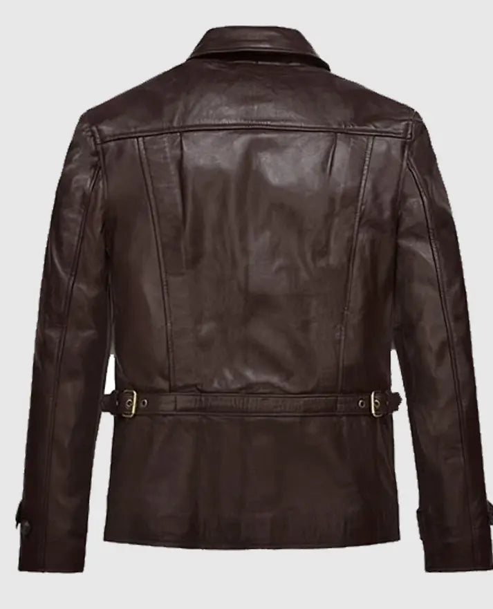 Taylor Lautner The Twilight Saga Brown Leather Jacket