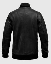Tom Cruise Leather Bomber Jacket