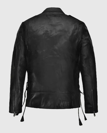 WWE Triple H Black Leather Jacket