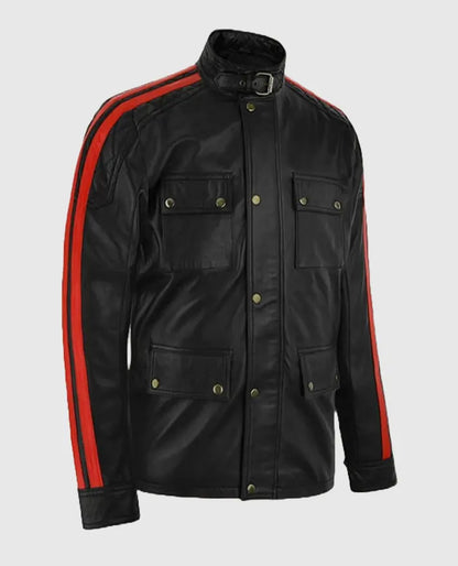 Vin Diesel Fast & Furious 8 Black Leather Jacket