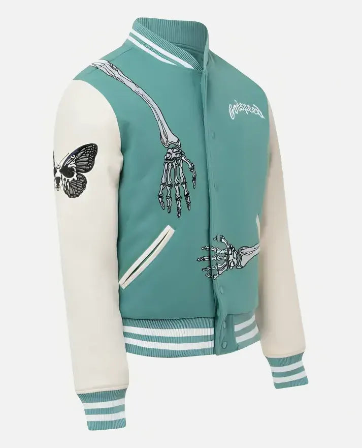 Godspeed Skull Rod Bomber Halloween Jacket