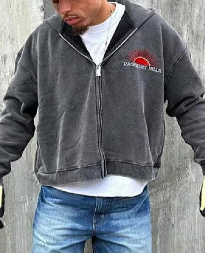 Gv Gallery Raspberry Hills Zip-Up Hoodie