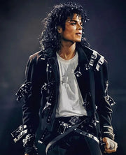 Bad Michael Jackson Black Leather Jacket