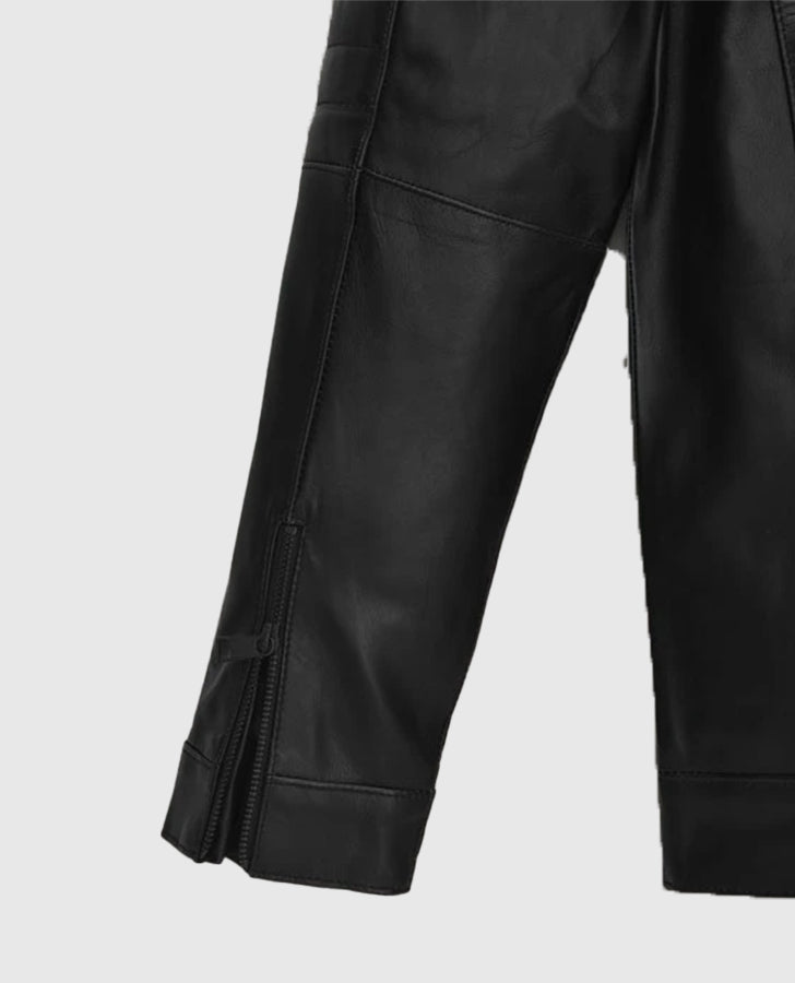 Fast & Furious Vin Diesel Black Leather Jacket