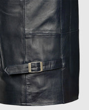 Vin Diesel Fast And Furious 6 Blue Leather Jacket