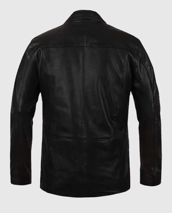 The Vampire Diaries Damon Salvatore Leather Jacket
