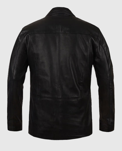 The Vampire Diaries Damon Salvatore Leather Jacket
