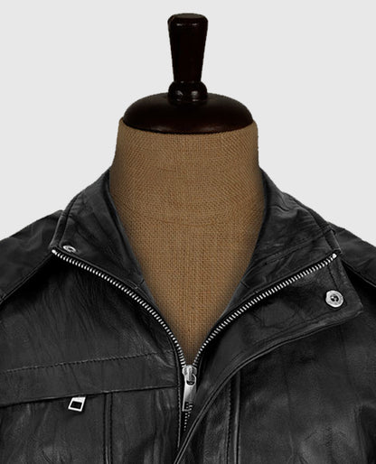 Tom Cruise Mission Impossible Ghost Protocol Leather Jacket