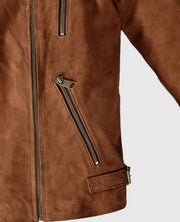 Vanessa Hudgens Brown Suede Leather Jacket