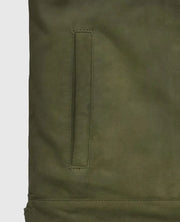 Ryan Reynolds Trucker Leather Jacket