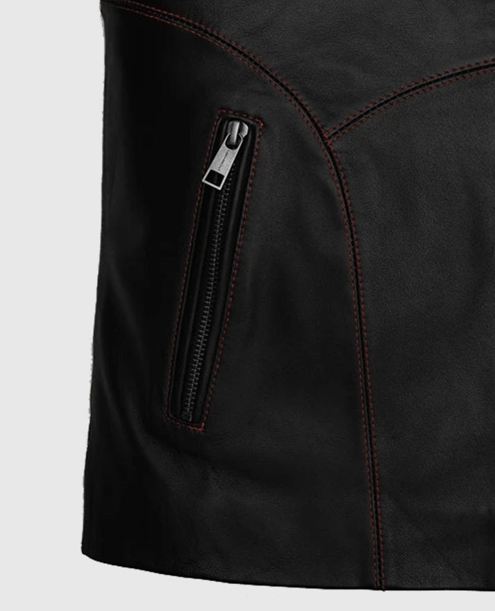 Land Of The Dead John Leguizamo Black Leather Jacket