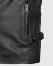 Vin Diesel Fast And Furious 6 Black Leather Jacket