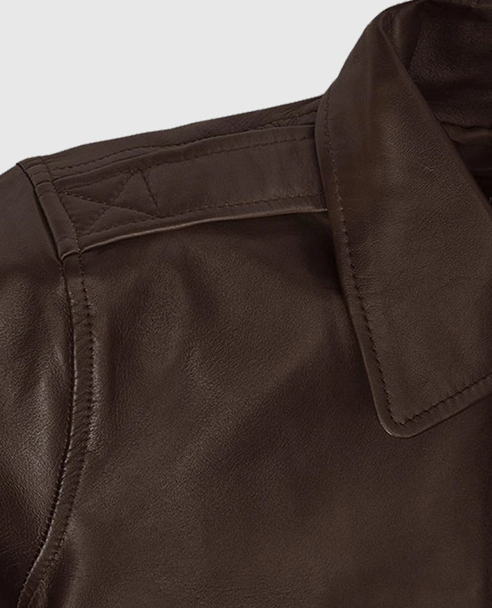 Kendall Jenner Bomber Leather Jacket