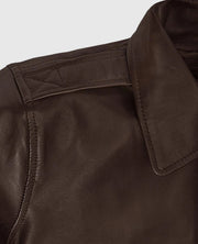 Kendall Jenner Bomber Leather Jacket
