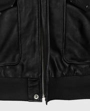 Men's Flight Bomber A2 Leather Jacket