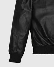 X-Men Ryan Reynolds Black Leather Jacket