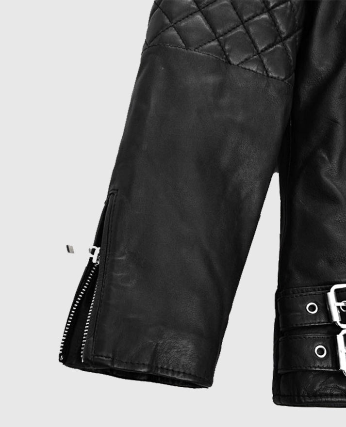 Lucy Hale Black Leather Jacket