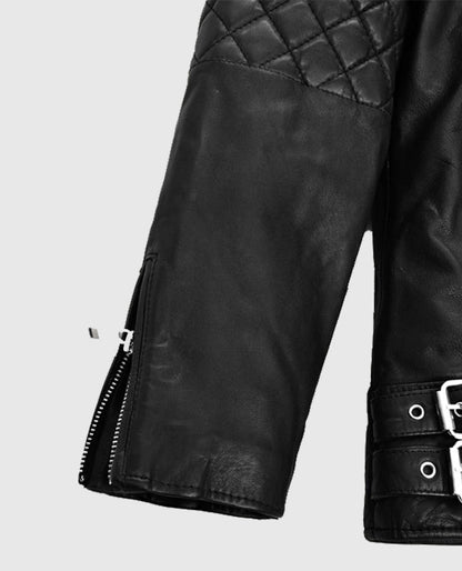 Lucy Hale Black Leather Jacket