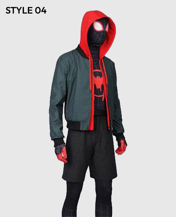 Miles Morales Spider Verse Hooded Jacket