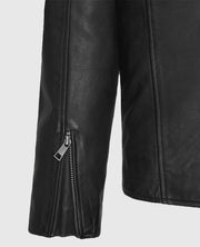 James Franco Black Leather Jacket