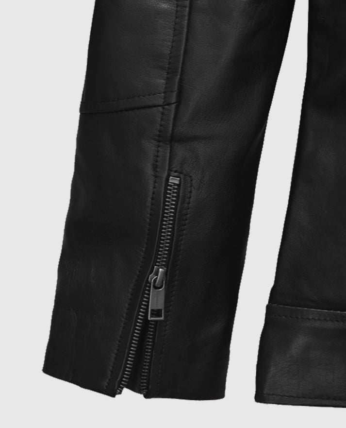 Minority Report Meagan Good Black Leather Jacket