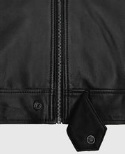 Michael Fassbender Black Leather Jacket