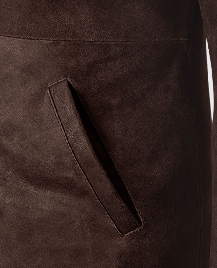 Supernatural Jensen Ackles Leather Trench Coat - second image