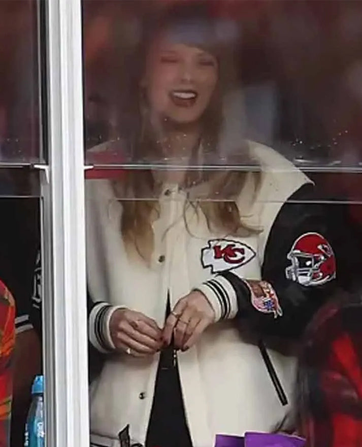 Kansas City Chiefs Taylor Swift Varsity Jacket