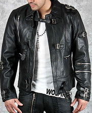 Bad Michael Jackson Black Leather Jacket