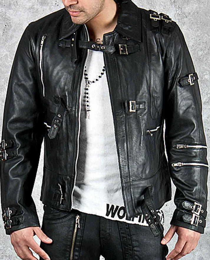 Bad Michael Jackson Black Leather Jacket