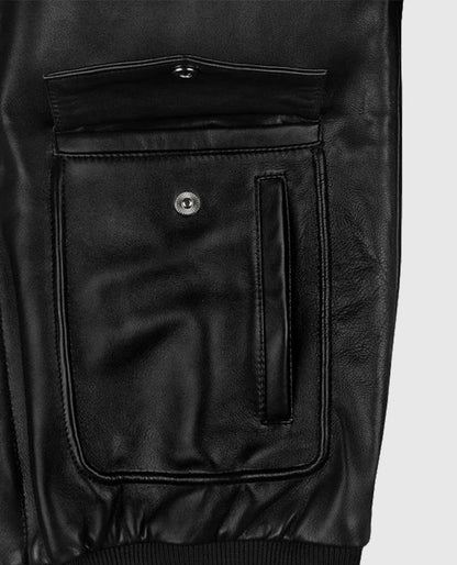 Men's Flight Bomber A2 Leather Jacket